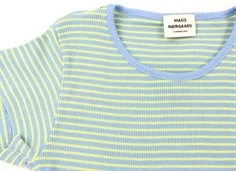 Mads Nørgaard kjole Daisina della robbia blue sunny lime